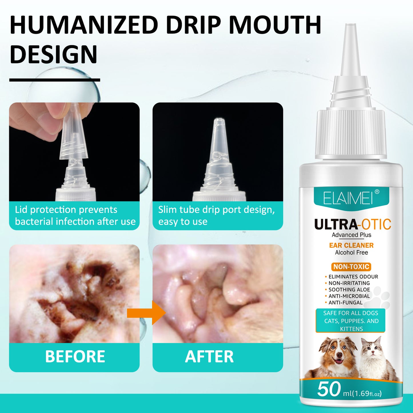 Haustier-Ohrreiniger 50ml